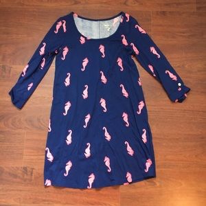 LILY PULITZER medium seahorse print dress